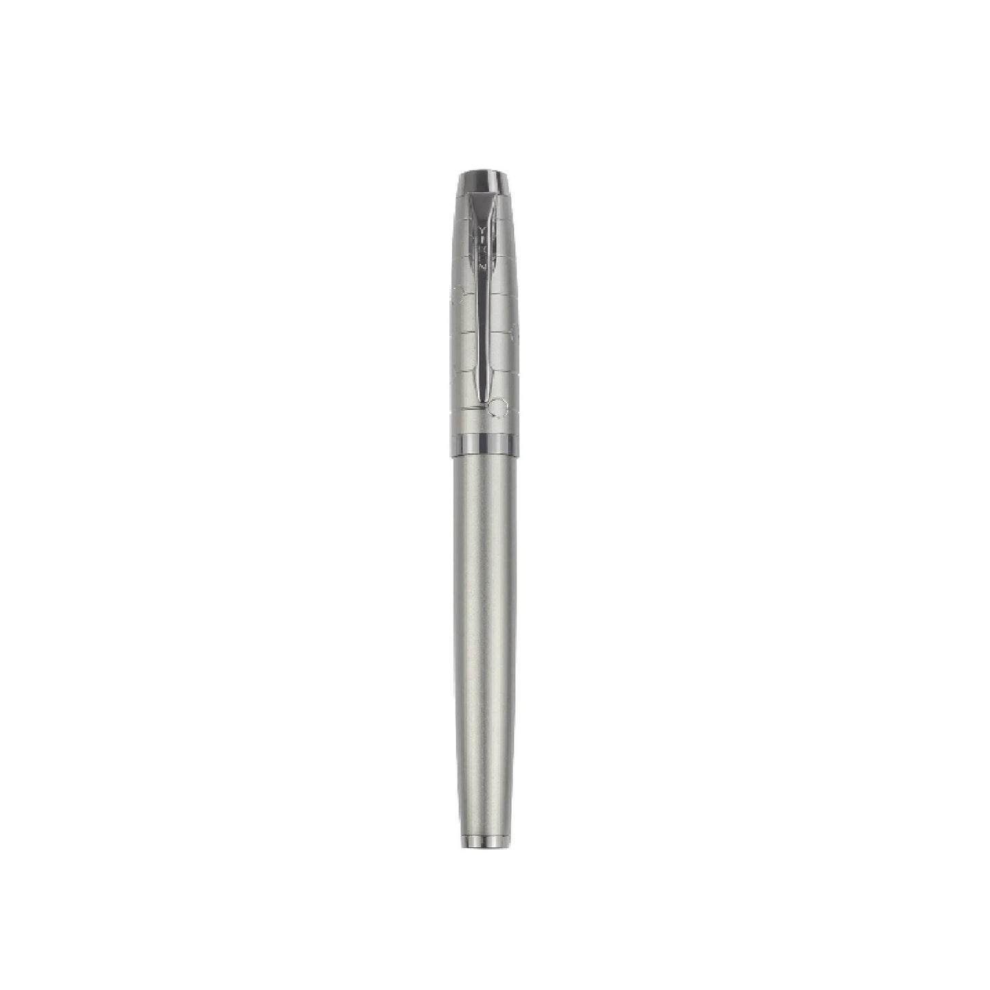 1 PC 만년필, 전문가용 Gunmetal 금속 펜, 세련되고 튼튼함, 뛰어난 기계적 느낌, 금속 터치, 고급 펜