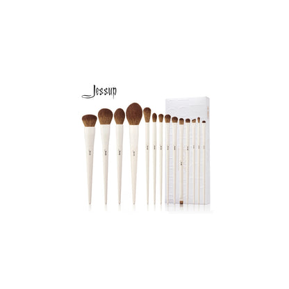 [Accessories] Jessup Makeup Brushes 14pc Makeup Brush set Synthetic Foundation Brush Powder Contour Eyeshadow Liner Blending Highlight T329