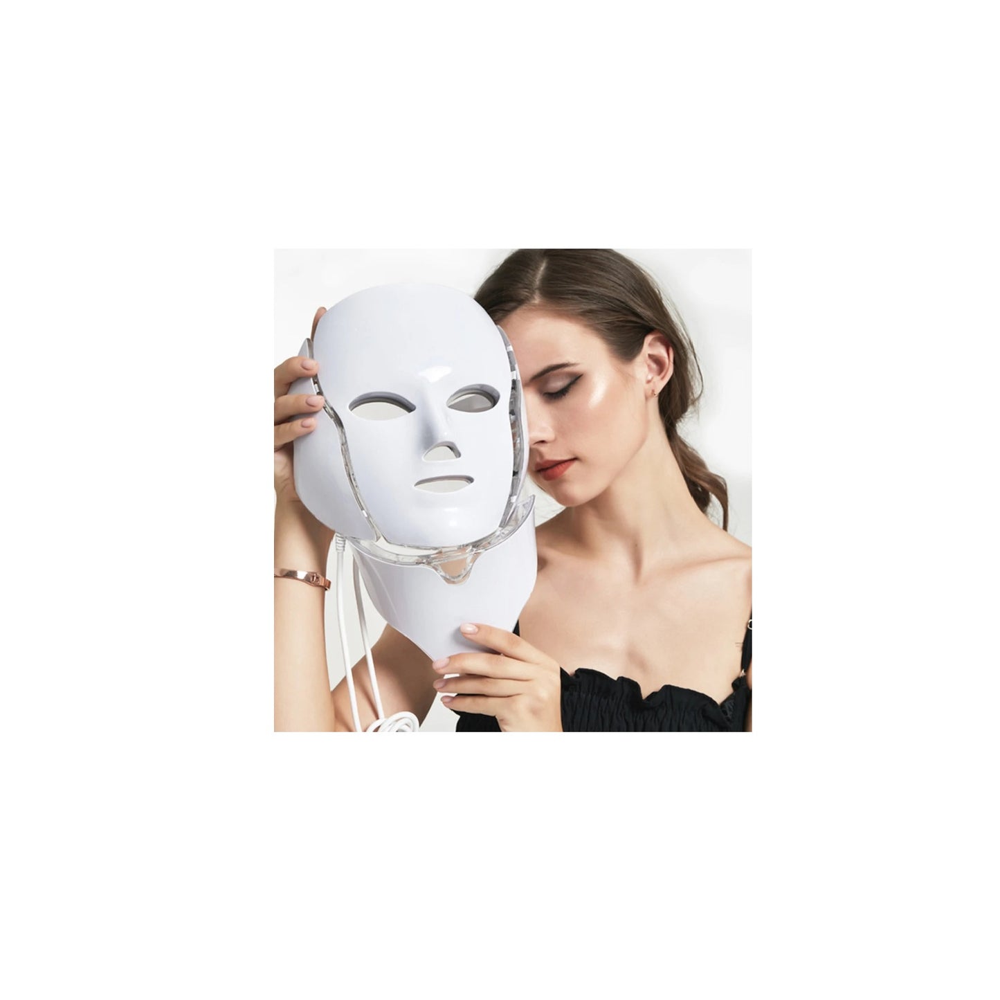 [Facial] Light Therapy Face Beauty Facial 7 Colours LED Beauty Care Devices Red Light Therapy Skin Care Led Mask Home Use Beauty