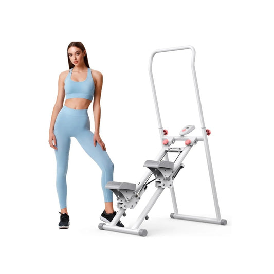 [Free Weights] MERACH Stair Stepper for Home Gym Exercise New Version Vertical Climber Machine Full-Body Workout Compact Folding Cardio Stepper