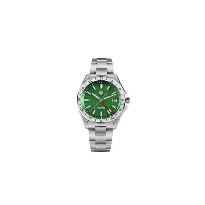 [시계] 산마틴 39mm 아벤추린 보석 다이얼 럭셔리 남성용 시계 NH34 GMT 자동 기계식 사파이어 방수 발광 SN0129 