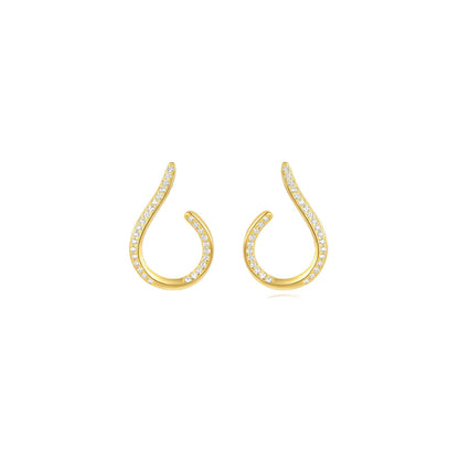 [Earrings] Elegant ROXI 925 Silver & Gold Earrings for Women