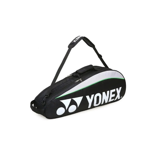 [라켓 스포츠] YONEX 오리지널 배드민턴 백 맥스 3개 라켓용 슈즈 컴파트먼트 셔틀콕 라켓 스포츠 백 남성 또는 여성용 9332백 