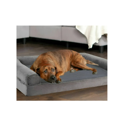 [supplies] XXL Large Orthopedic Dog Bed Cozy Pet Dogs Bedding with Bolster Washable Cover