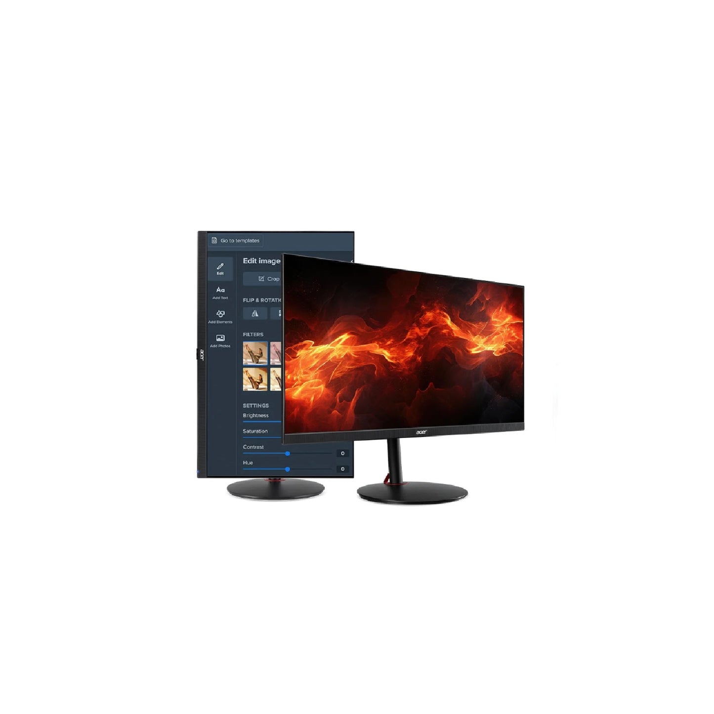 [데스크탑 솔루션][한성] 에이서 ACER NITRO XV272U V3 QHD Fast IPS 180HZ 27인치 게이밍 모니터(무결함) WQHD 