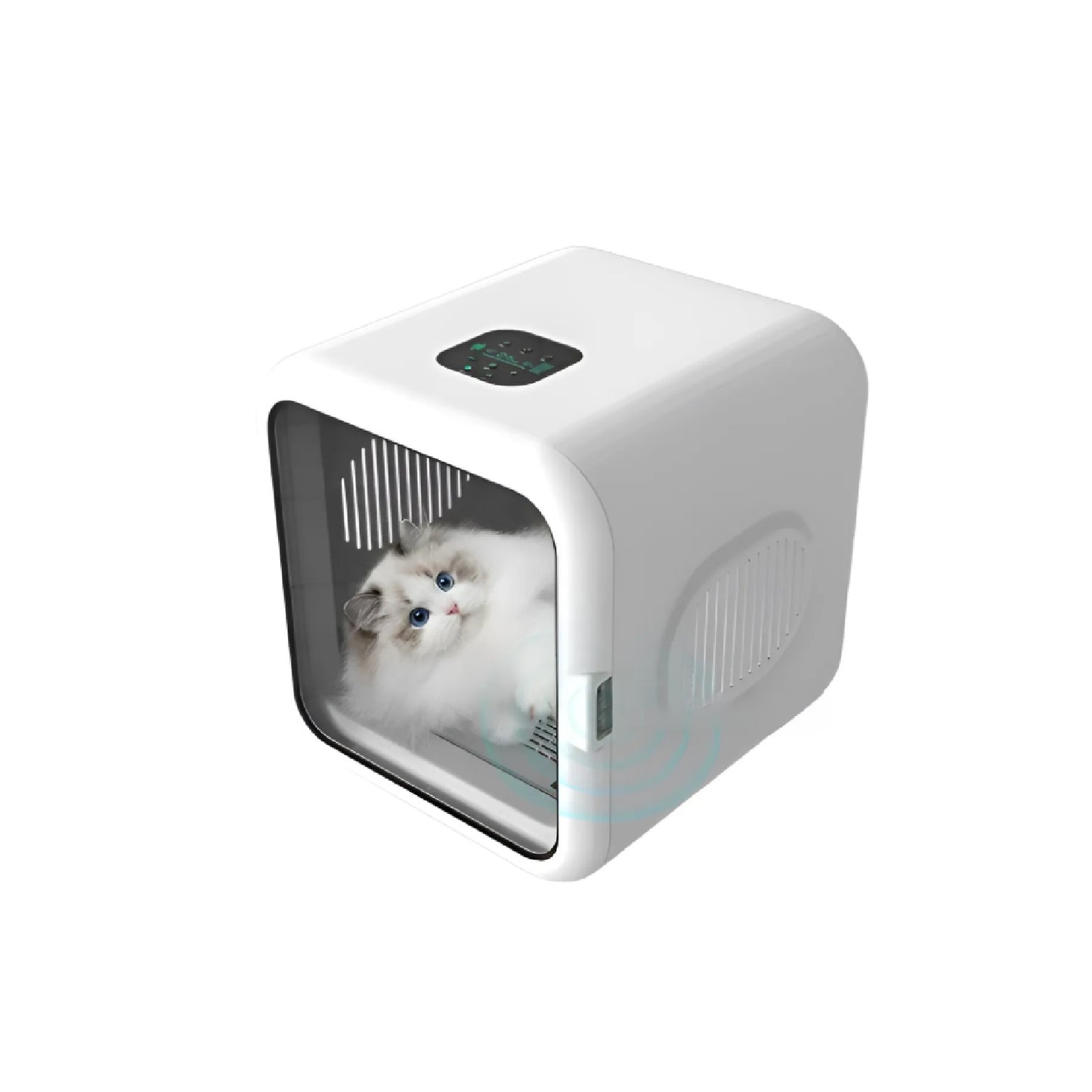 [supplies] New Automatic Pet Dryer Box Automatic Pet Dryer for Cats and Small Dogs Pet Hair Dryer Intelligent Drying 360°  Grooming