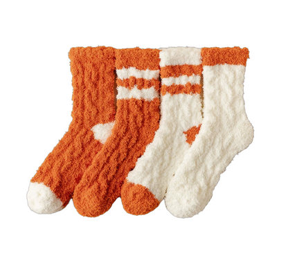 [socks] Cozy Coral Fleece Women's Long Socks