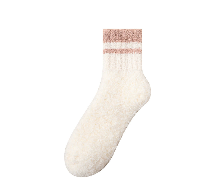 [socks] Warm Fleece Tube Socks for Women