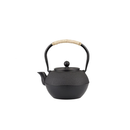 [Tea Ware] UPORS Japanese Iron Tea Pot with Stainless Steel Infuser Cast Iron Teapot Tea Kettle for Boiling Water Oolong Tea 600/800/1200ML