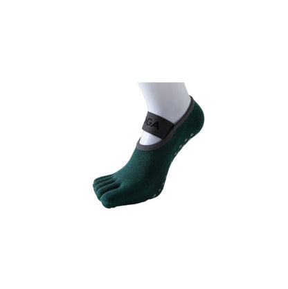 [socks] 1 pair of women's five finger socks, professional anti slip yoga socks, Pilates fitness socks