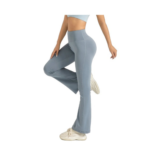 [Pants] Women's High Waisted Bootcut Yoga Pants - Flared Leggings for Workout and Casual Wear - Comfortable and Stylish Activewear